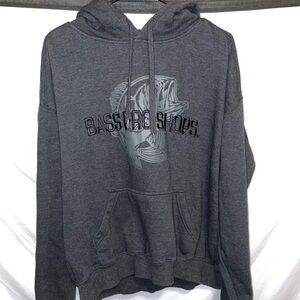 Bass Pro Shops Charcoal Graphic Pullover Hoodie